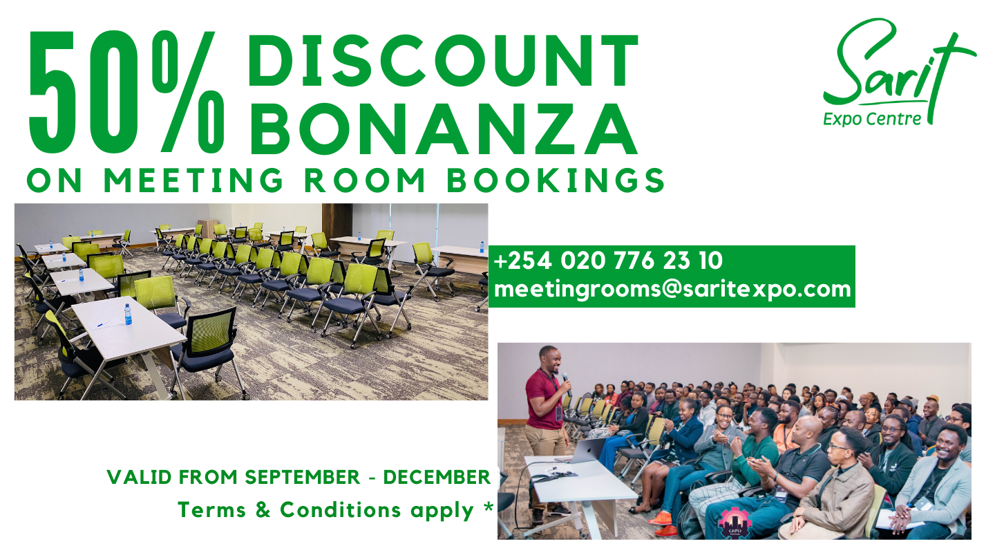 50% OFF ON SARIT EXPO CENTRE MEETING ROOMS