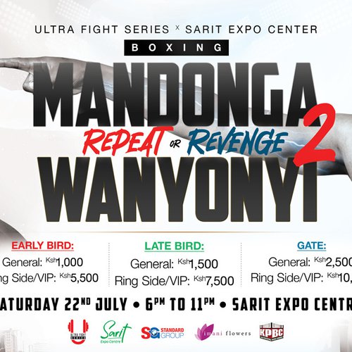 Boxing - Madonga Vs Wanyonyi, repeat/revenge