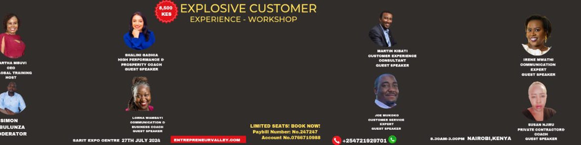 EXPLOSIVE CUSTOMER EXPERIENCE WORKSHOP