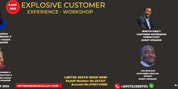 EXPLOSIVE CUSTOMER EXPERIENCE WORKSHOP
